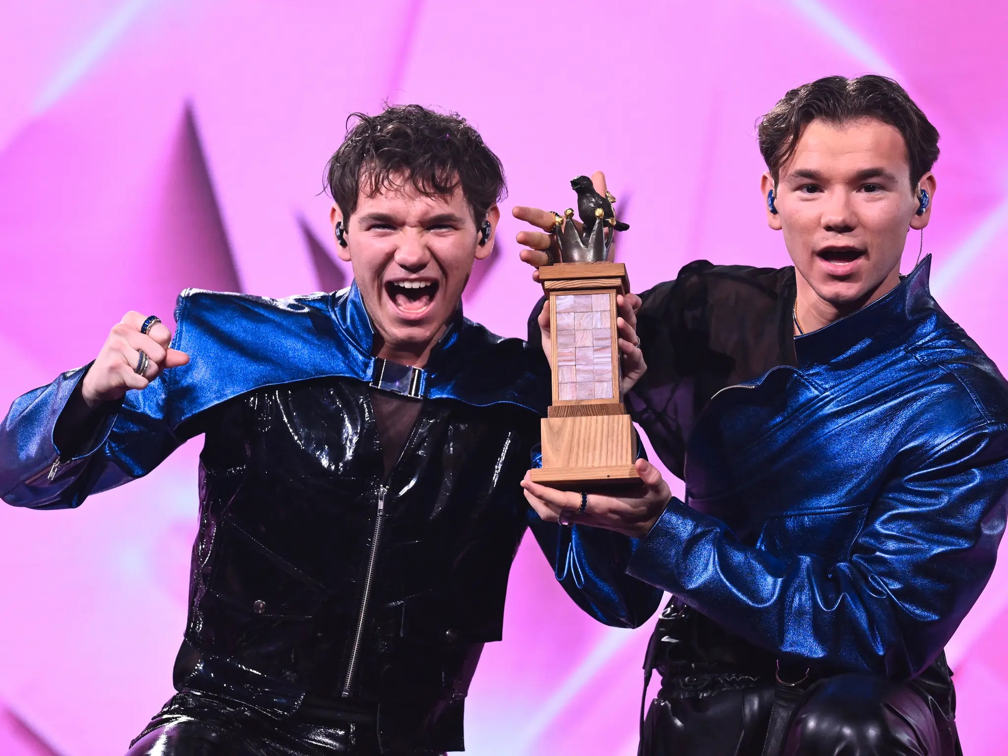 Marcus & Martinus zahájí velké finále Eurovize 2024.