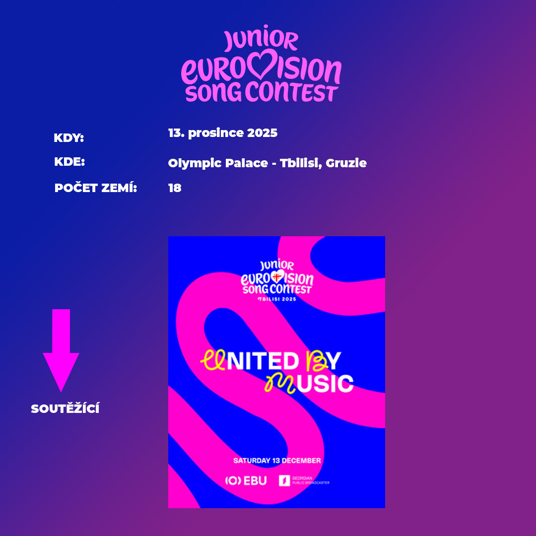Představujeme účastníky Junior Eurovision 2025
